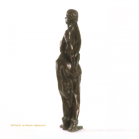 NATHALIE- bronze sculpture by Roberto Tagliazucchi