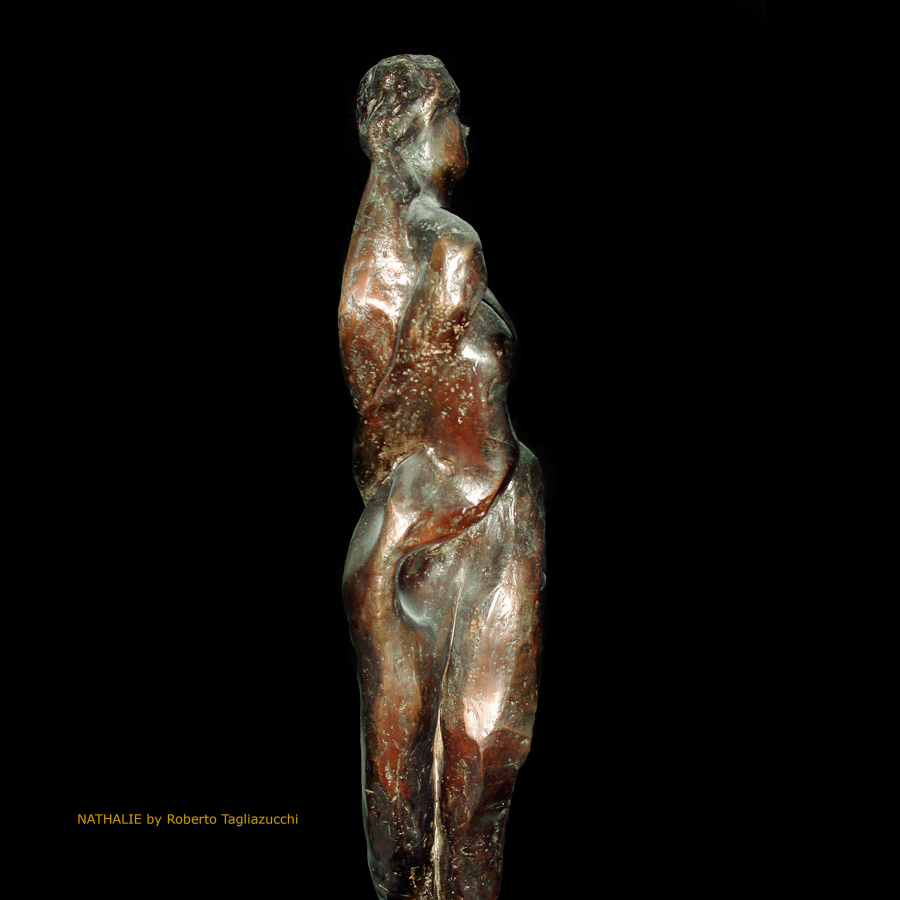 NATHALIE - scultura in bronzo di Roberto Tagliazucchi