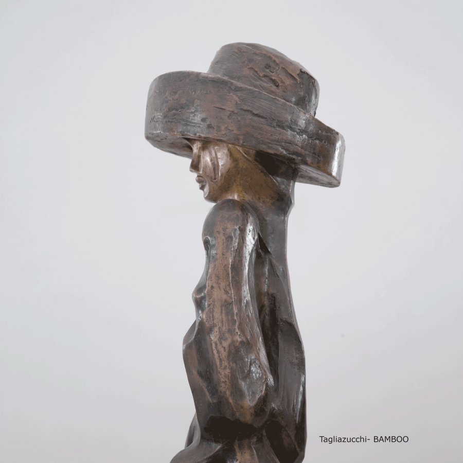 BAMBOU - scultura in bronzo di Roberto Tagliazucchi