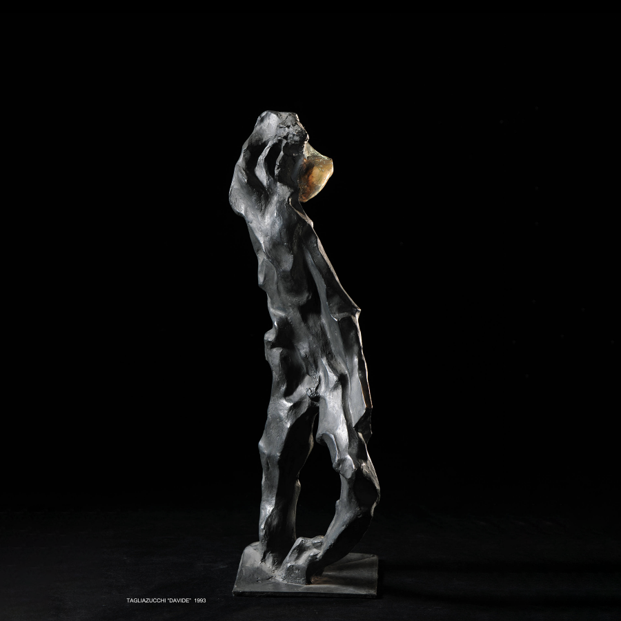 DAVID - bronze sculpture by Roberto Tagliazucchi