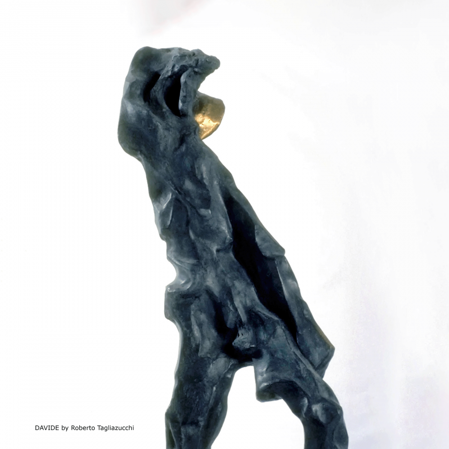 DAVID - sculpture en bronze de Roberto Tagliazucchi