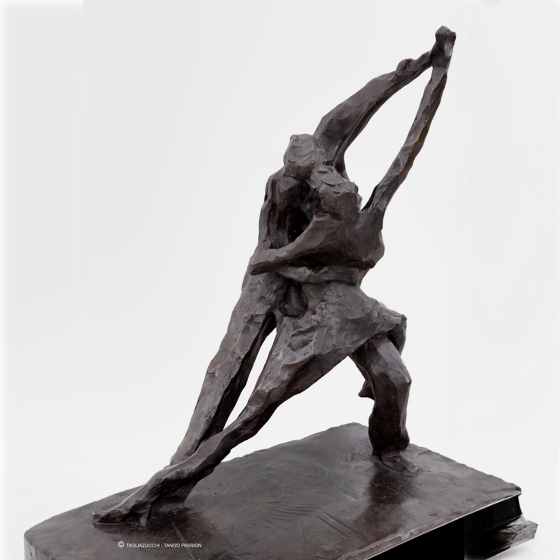 TANGO PASSION - scultura in bronzo di Roberto Tagliazucchi