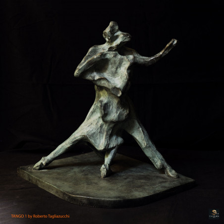 TANGO 1  - sculpture en bronze de Roberto Tagliazucchi