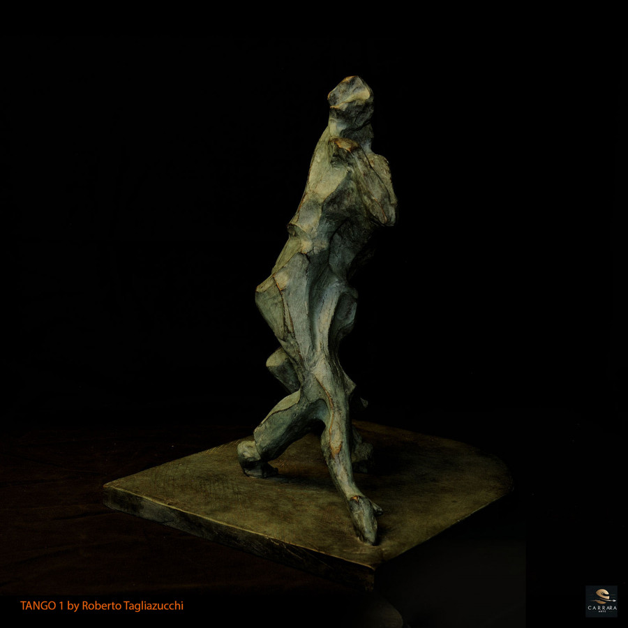 TANGO 1 - bronze sculpture by Roberto Tagliazucchi
