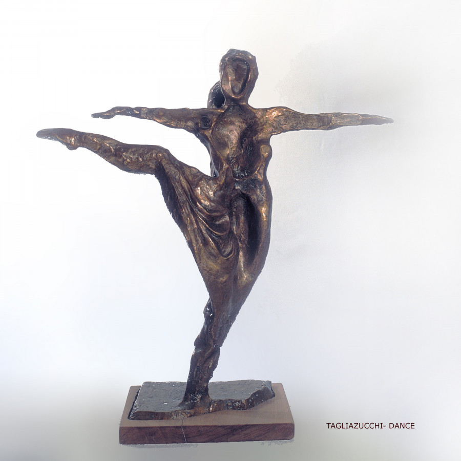DANCE - scultura in bronzo di Roberto Tagliazucchi
