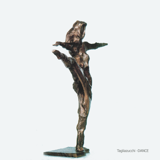 DANCE  - bronze sculpture by Roberto Tagliazucchi