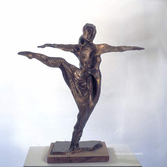 DANCE - scultura in bronzo di Roberto Tagliazucchi