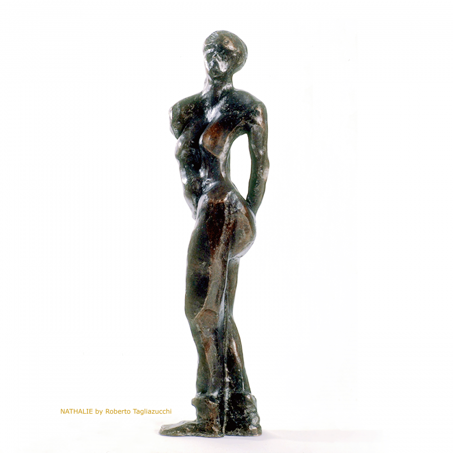 NATHALIE- bronze sculpture by Roberto Tagliazucchi